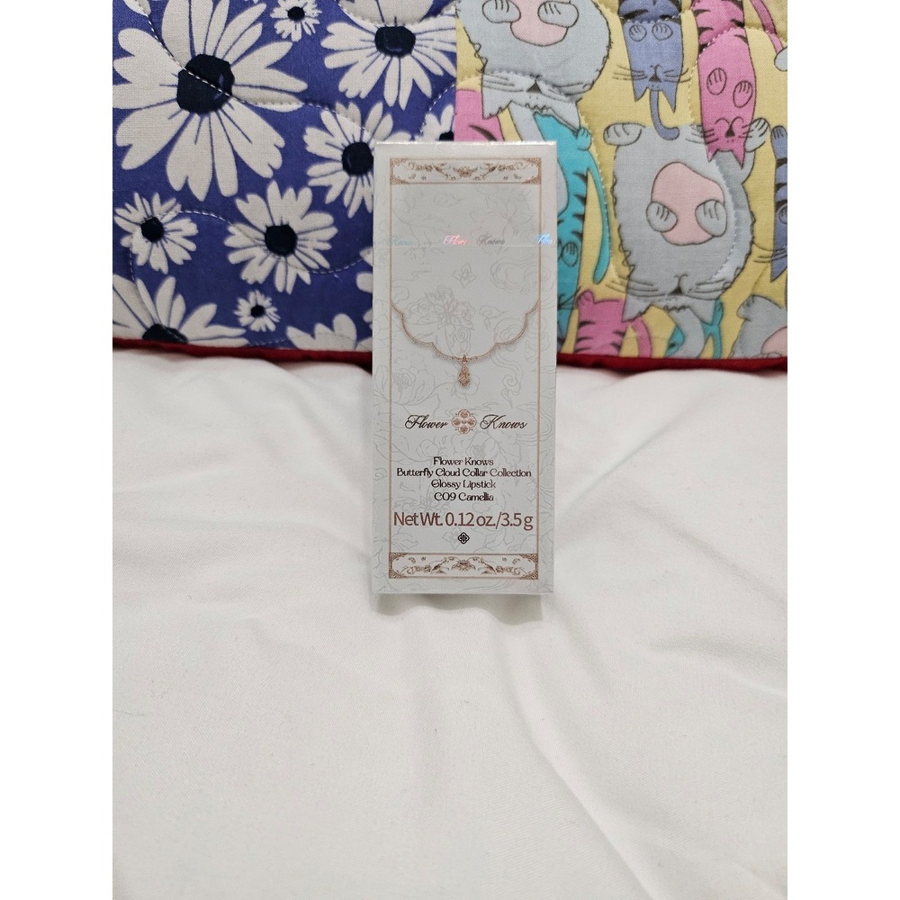 Flower Knows Butterfly Cloud‎ Collar Glossy Lipstick (C09 Camellia)